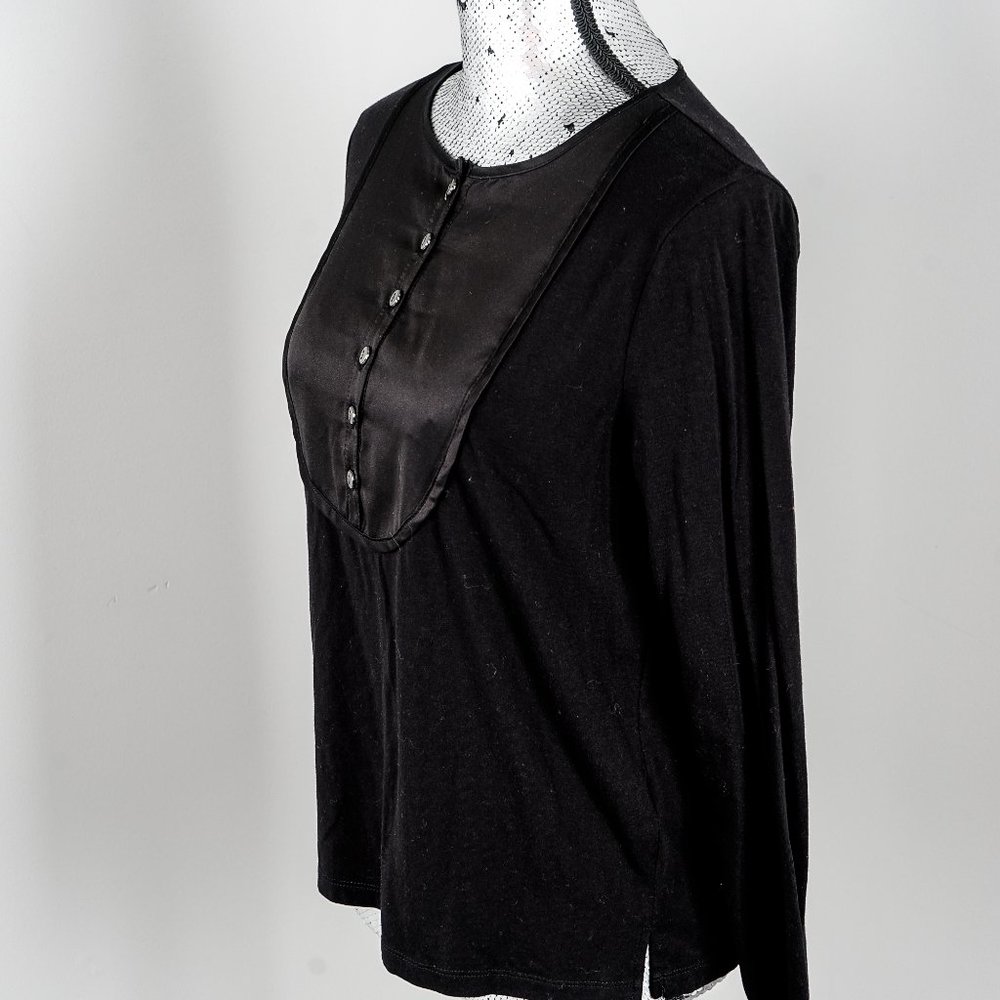 NWOT Jones NY signature tux inset shirt - PM - Picture 3 of 5